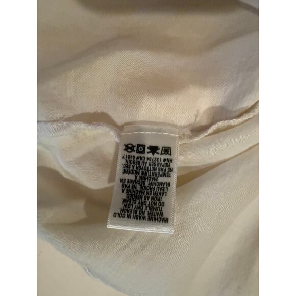 Bella Dahl Blouse Small Tie-Dye Sleeveless High Neck Soft Boho Minimalist Top - Picture 7 of 7